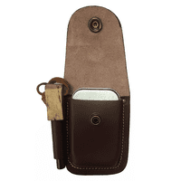 TBS Leather Fire Pouch - Army Size